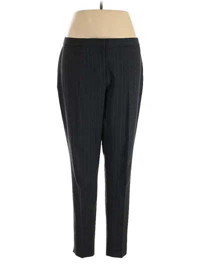 Pre-owned Halogen Dress Pants In Black