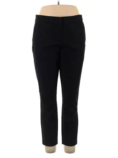 Pre-owned Halogen Dress Pants In Black