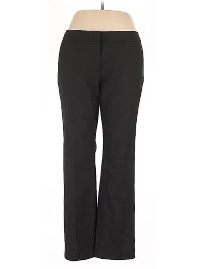 Pre-owned Halogen Dress Pants In Black