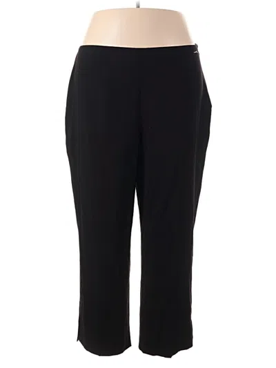 Pre-owned Halogen Dress Pants In Black