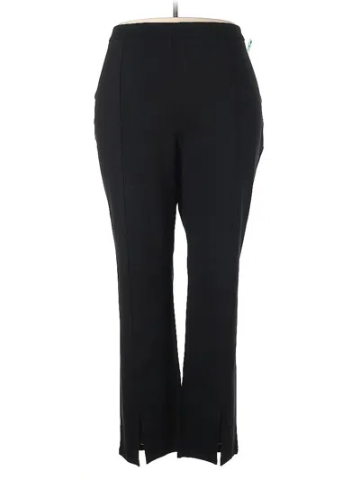 Pre-owned Halogen Dress Pants In Black