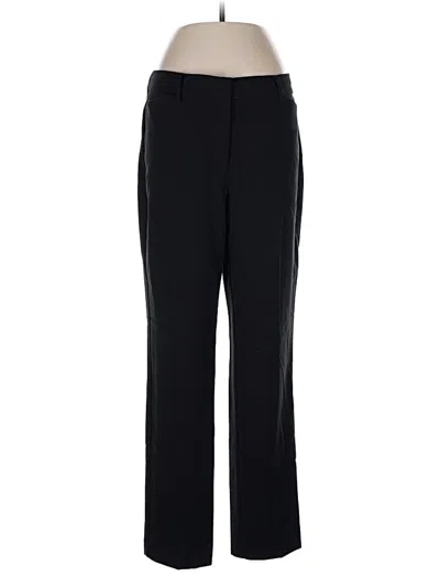 Pre-owned Halogen Dress Pants In Black