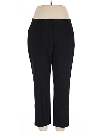 Pre-owned Halogen Dress Pants In Black