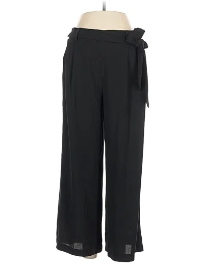 Pre-owned Halogen Dress Pants In Black