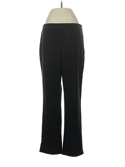 Pre-owned Halogen Dress Pants In Black