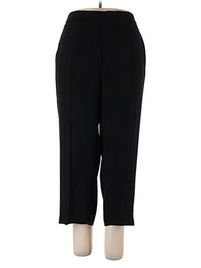 Pre-owned Halogen Dress Pants In Black