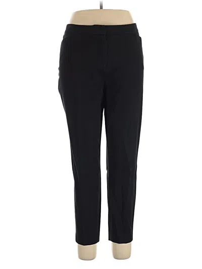 Pre-owned Halogen Dress Pants In Black