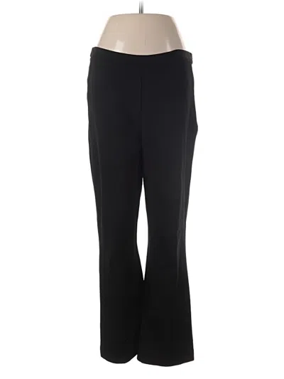 Pre-owned Halogen Dress Pants In Black