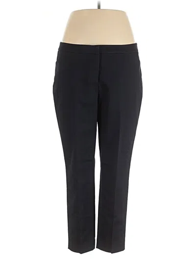 Pre-owned Halogen Dress Pants In Black