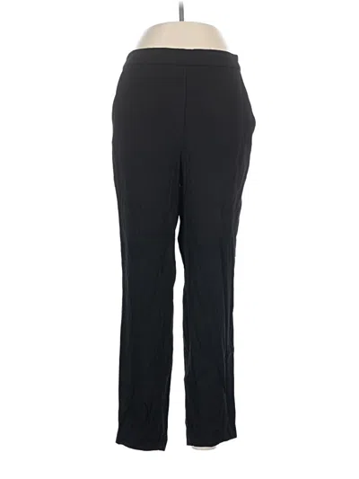 Pre-owned Halogen Dress Pants In Black