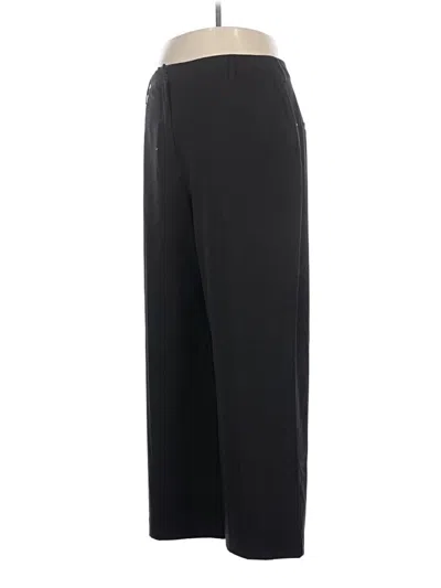 Pre-owned Halogen Dress Pants In Black