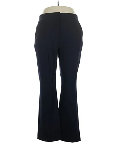 Pre-owned Halogen Dress Pants In Black
