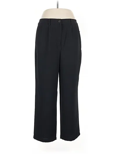 Pre-owned Halogen Dress Pants In Black
