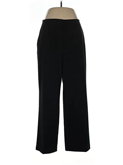 Pre-owned Halogen Dress Pants In Black