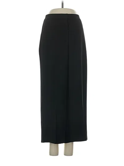 Pre-owned Halogen Dress Pants In Black