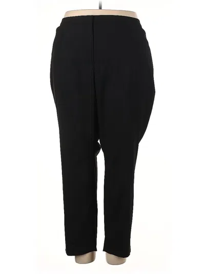 Pre-owned Halogen Dress Pants In Black