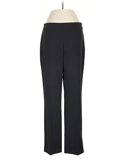 Pre-owned Halogen Dress Pants In Black
