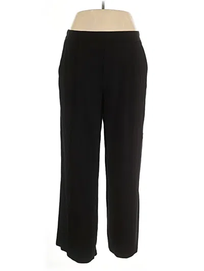 Pre-owned Halogen Dress Pants In Black