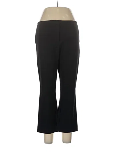Pre-owned Halogen Dress Pants In Black