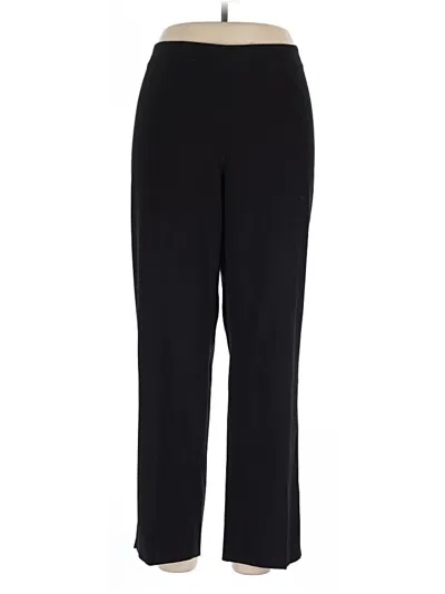Pre-owned Halogen Dress Pants In Black