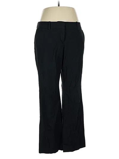 Pre-owned Halogen Dress Pants In Black