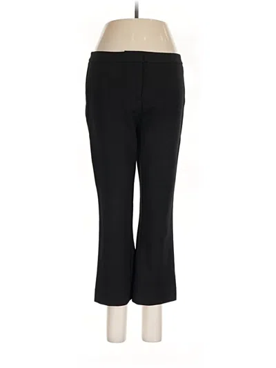 Pre-owned Halogen Dress Pants In Black