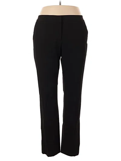 Pre-owned Halogen Dress Pants In Black
