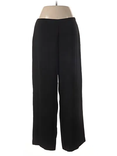 Pre-owned Halogen Dress Pants In Black