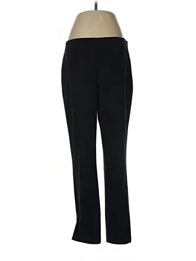 Pre-owned Halogen Dress Pants In Black