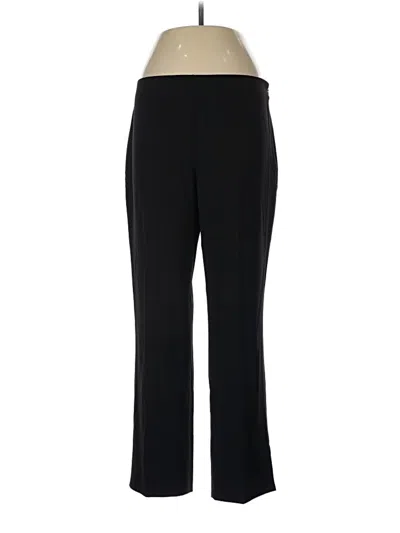 Pre-owned Halogen Dress Pants In Black