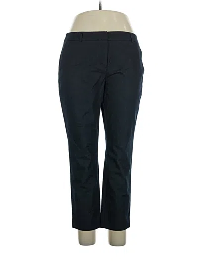 Pre-owned Halogen Dress Pants In Black