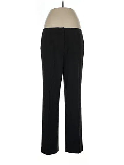 Pre-owned Halogen Dress Pants In Black