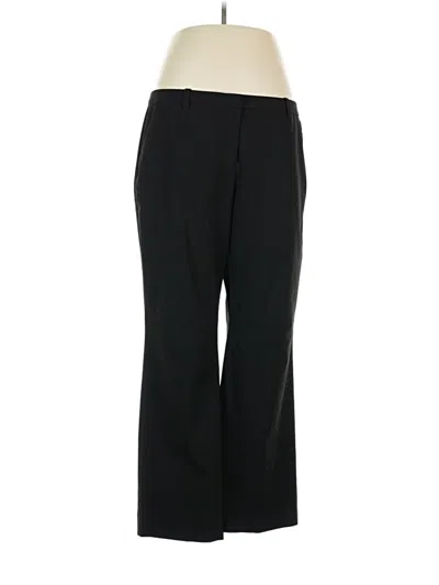 Pre-owned Halogen Dress Pants In Black