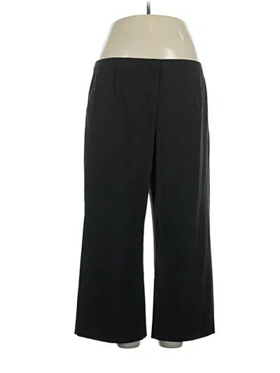 Pre-owned Halogen Dress Pants In Black