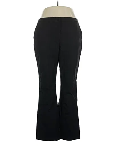 Pre-owned Halogen Dress Pants In Black