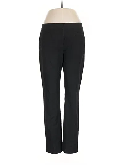 Pre-owned Halogen Dress Pants In Black