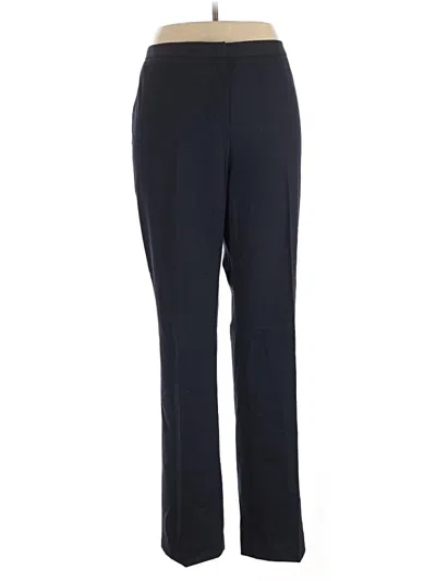 Pre-owned Halogen Dress Pants In Black