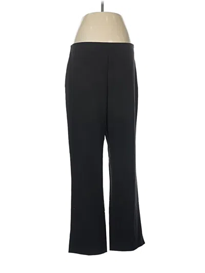 Pre-owned Halogen Dress Pants In Black