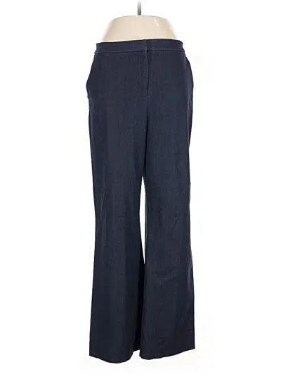 Pre-owned Halogen Dress Pants In Blue