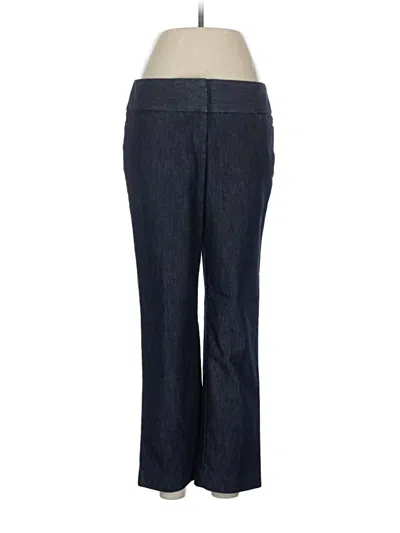 Pre-owned Halogen Dress Pants In Blue