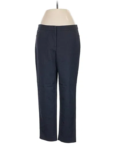 Pre-owned Halogen Dress Pants In Blue