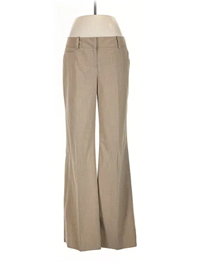 Pre-owned Halogen Dress Pants In Brown