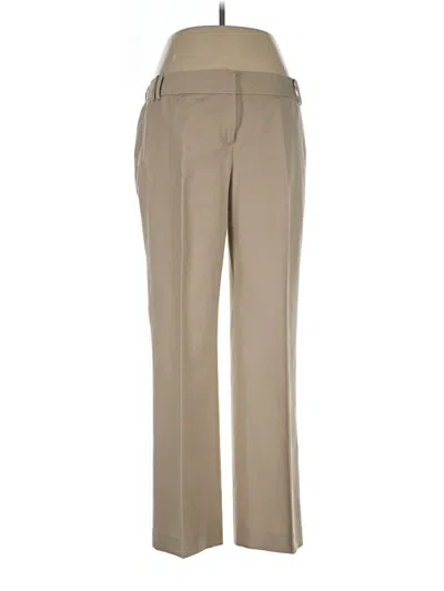 Pre-owned Halogen Dress Pants In Brown