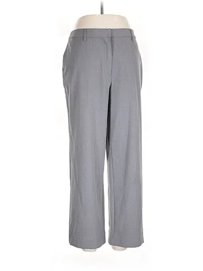Pre-owned Halogen Dress Pants In Gray