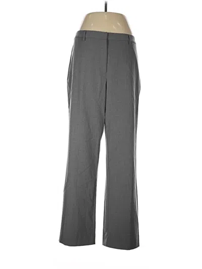 Pre-owned Halogen Dress Pants In Gray