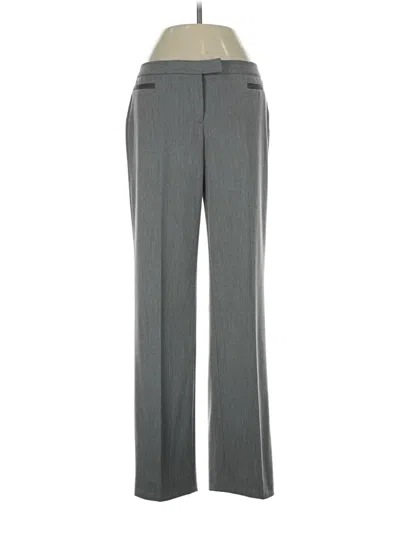 Pre-owned Halogen Dress Pants In Gray