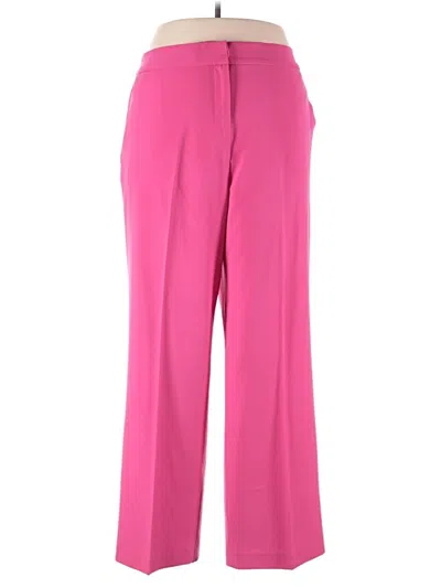 Pre-owned Halogen Dress Pants In Pink