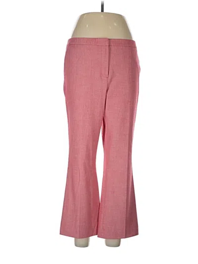 Pre-owned Halogen Dress Pants In Pink