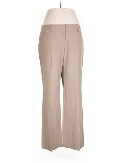 Pre-owned Halogen Dress Pants In Tan