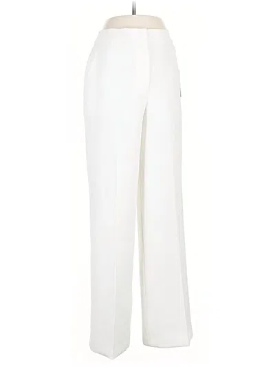 Pre-owned Halogen Dress Pants In White